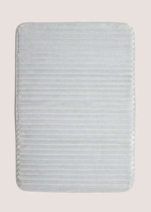 Grey Memory Foam Bathmat