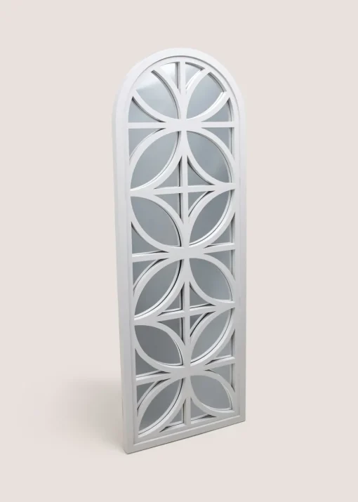 Grey Ornate Mirror