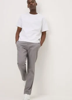 Grey Slim Fit Chinos