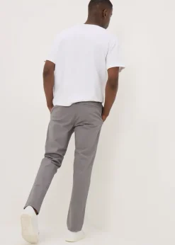 Grey Slim Fit Chinos