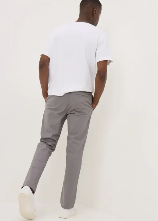 Grey Slim Fit Chinos