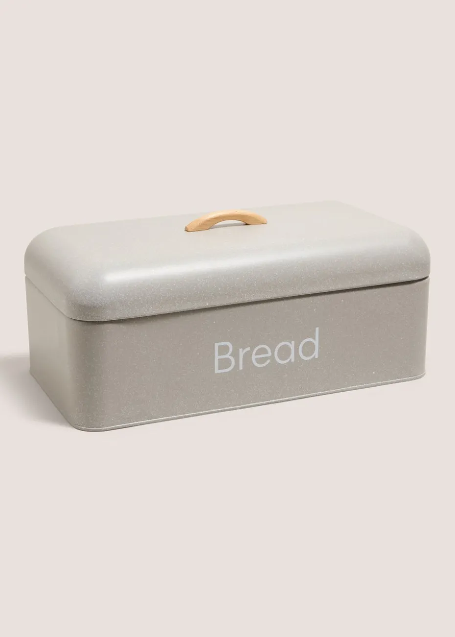 Grey Speckled Biscuit Tin