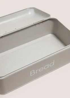 Grey Speckled Bread Bin