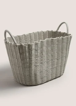 Grey Storage Basket