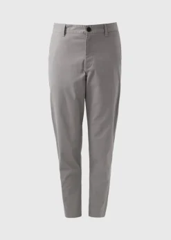 Grey Straight Fit Chinos