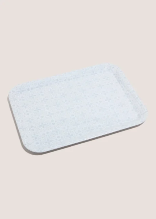 Grey Tile Tray