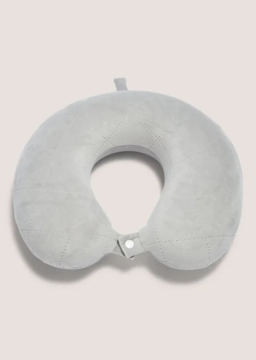 Grey Travel Pillow