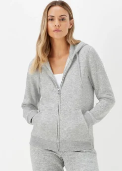 Grey Zip Up Hoodie