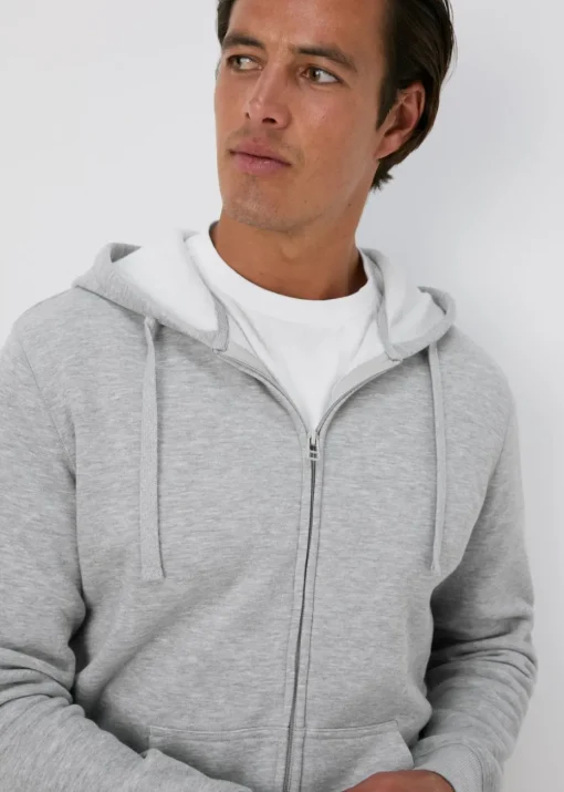 Grey Zip Up Hoodie