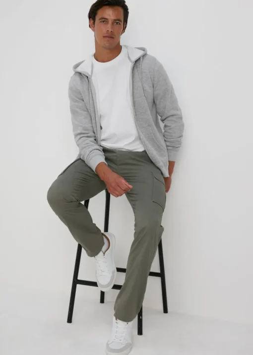 Grey Zip Up Hoodie