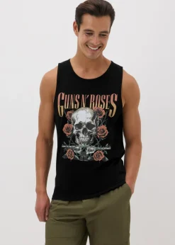 Guns N Roses Black Vest