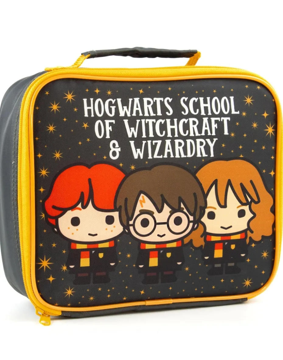 Harry Potter Chibi Character Lunch Bag & Bottle Set