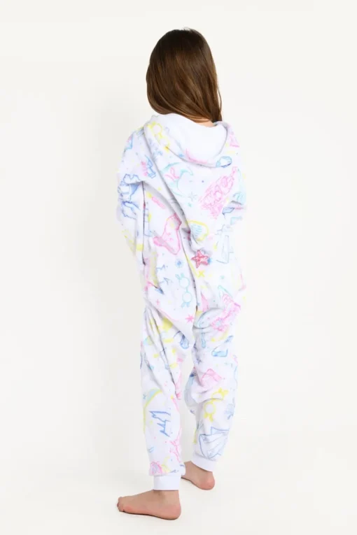 Harry Potter Girls Multicoloured Onesie (7-12 yrs)