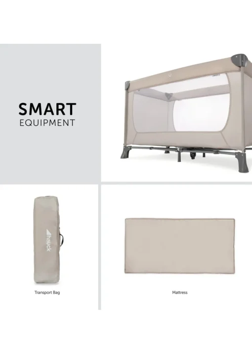 Hauck Beige Dream N Play Travel Cot