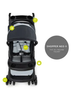 Hauck Black Shopper Neo II Pushchair