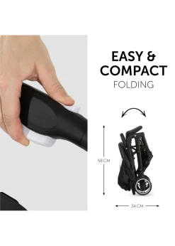 Hauck Black Travel N Care Pushchair