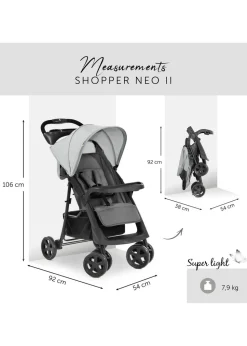 Hauck Grey Shopper Neo II Pushchair