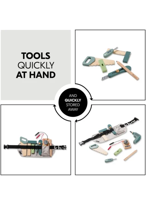 Hauck Learn to Work Wooden Playset