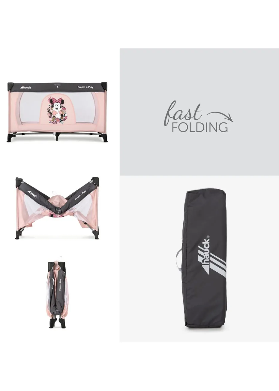 Hauck Minnie Sweetheart Dream N Play Travel Cot