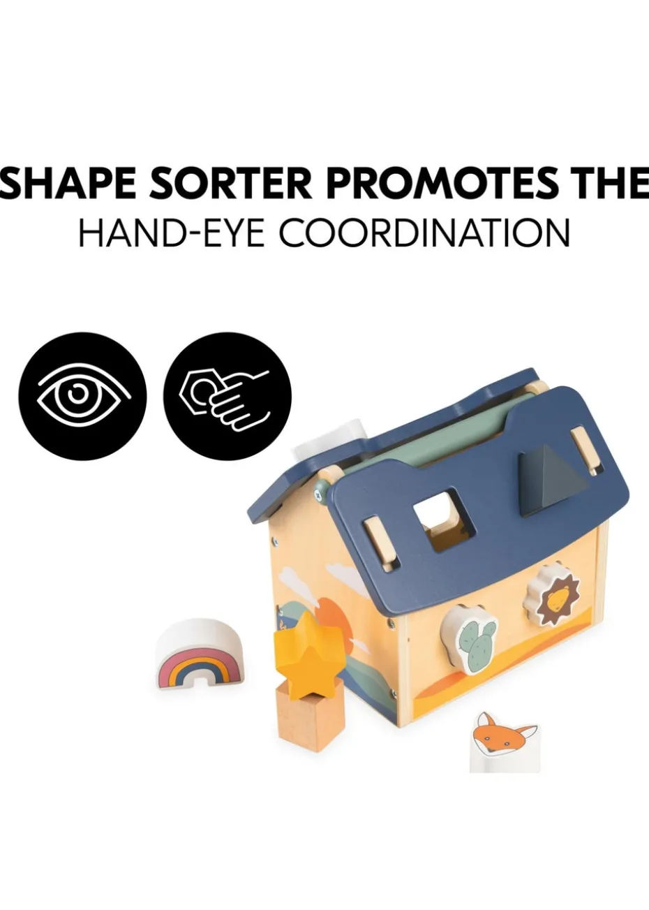 Hauck Sort N Build Wooden Sorting Playset