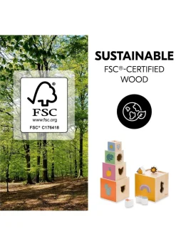 Hauck Stack N Raise Wooden Playset