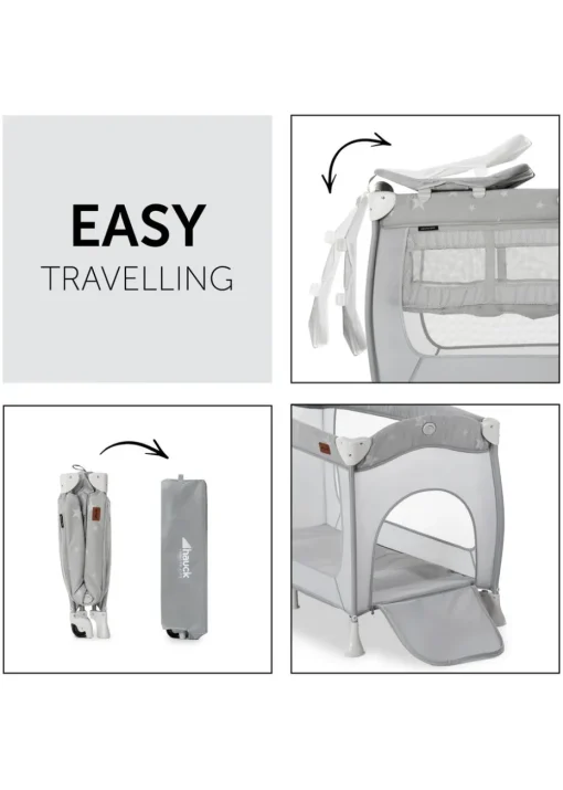 Hauck Stars Sleep N Play Center Travel Cot