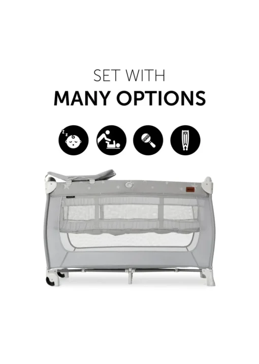 Hauck Stars Sleep N Play Center Travel Cot