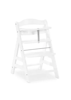 Hauck White Alpha+ Wooden Highchair