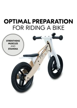 Hauck Zebra Wooden Balance N Ride Balance Bike
