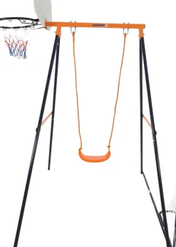 Hedstrom Orange Triton Goal, Basketball Hoop & Swing Combo