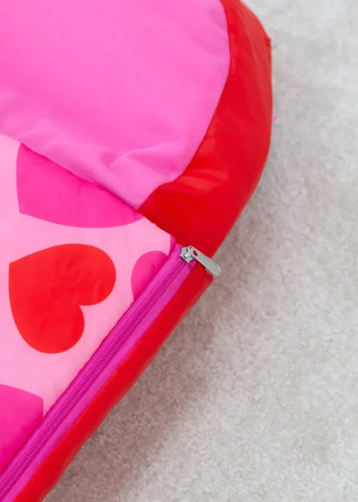 Hello Kitty Heart Inflatable Ready Bed Sleeping Bag