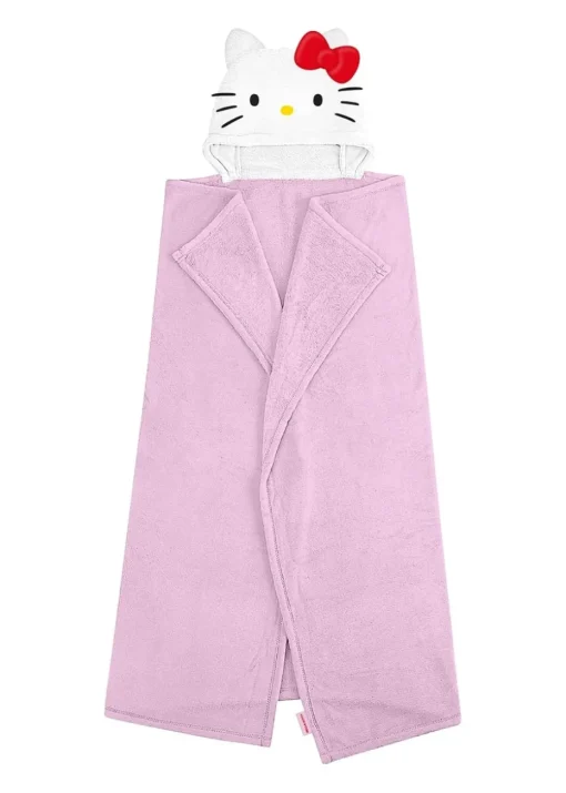 Hello Kitty Pink 3D Hooded Wearable Throw