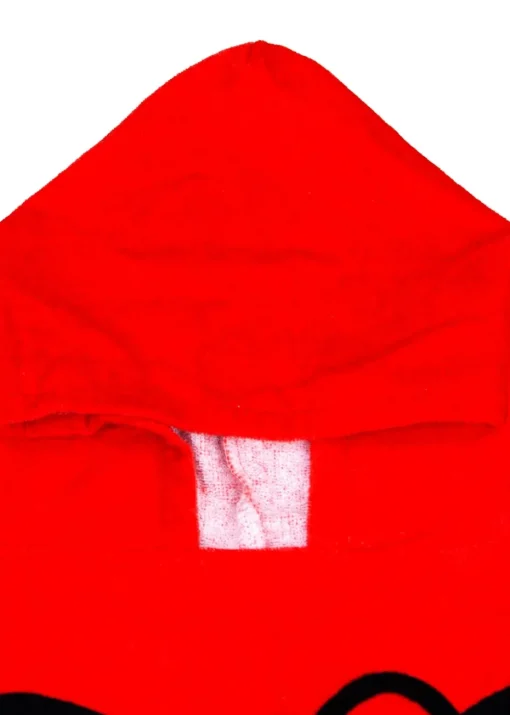 Hello Kitty Red Cheeky Poncho Towel
