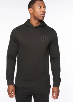 Henleys Black  Alston Hoodie