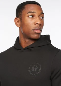 Henleys Black  Alston Hoodie