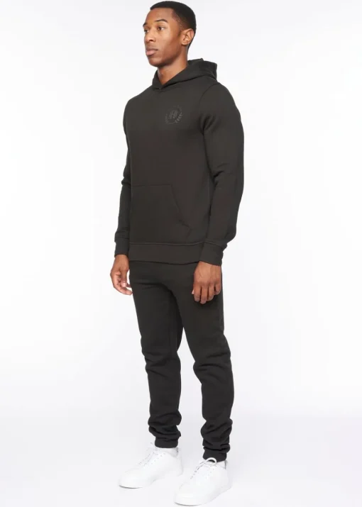 Henleys Black  Alston Hoodie