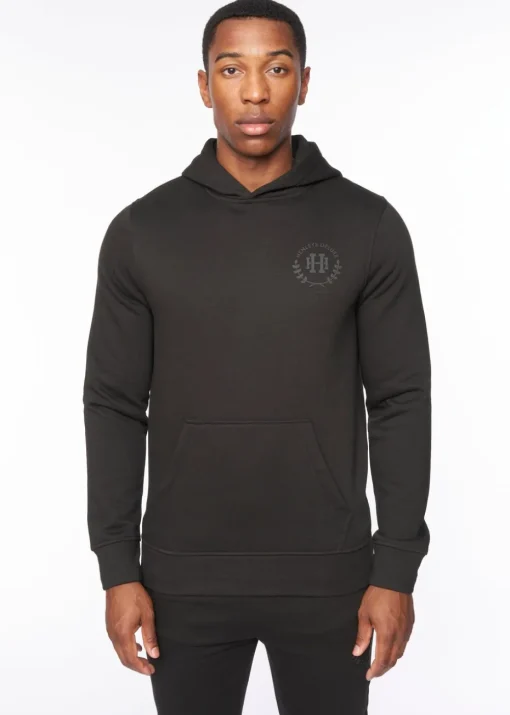 Henleys Black  Alston Hoodie