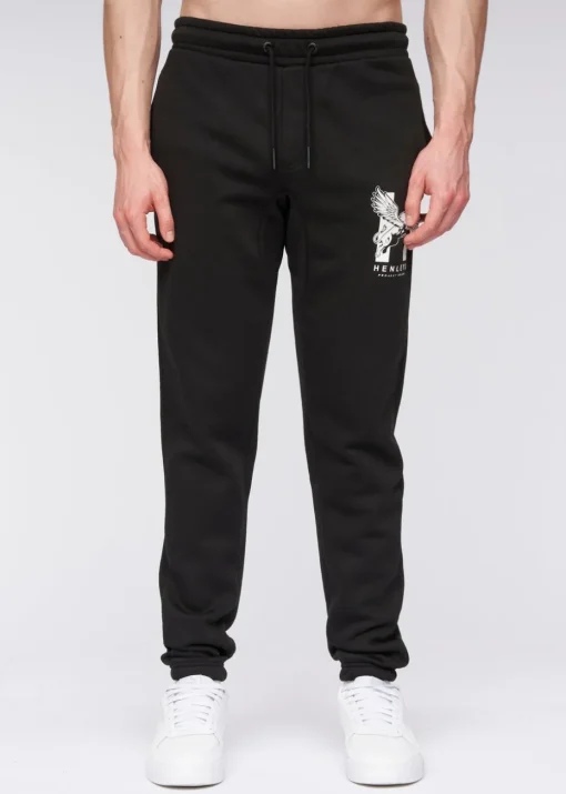 Henleys Black  Curveball Joggers