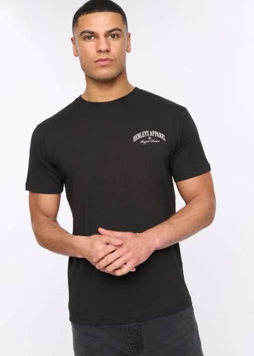 Henleys Black Henwing T-Shirt