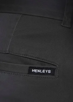Henleys  Black  Visit Chinos