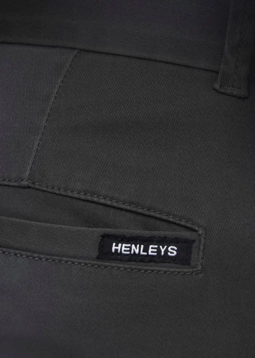 Henleys  Black  Visit Chinos