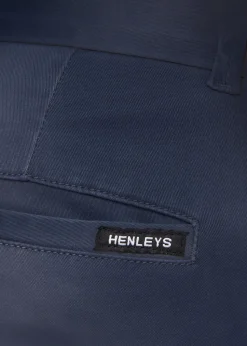 Henleys  Blue  Visit Chinos
