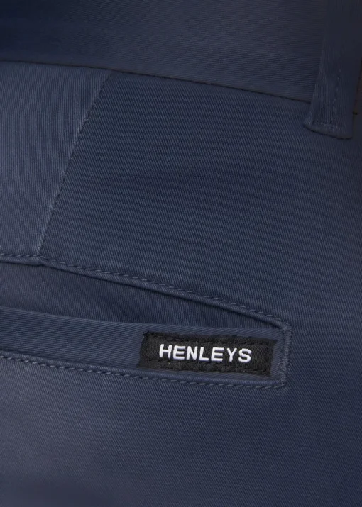 Henleys  Blue  Visit Chinos
