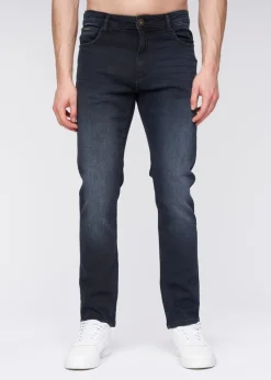 Henleys Blue/Black  Craze Comfort Fit Jeans
