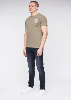 Henleys Blue/Black  Craze Comfort Fit Jeans