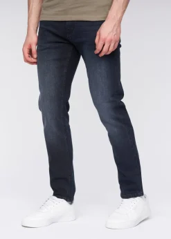 Henleys Blue/Black  Craze Comfort Fit Jeans