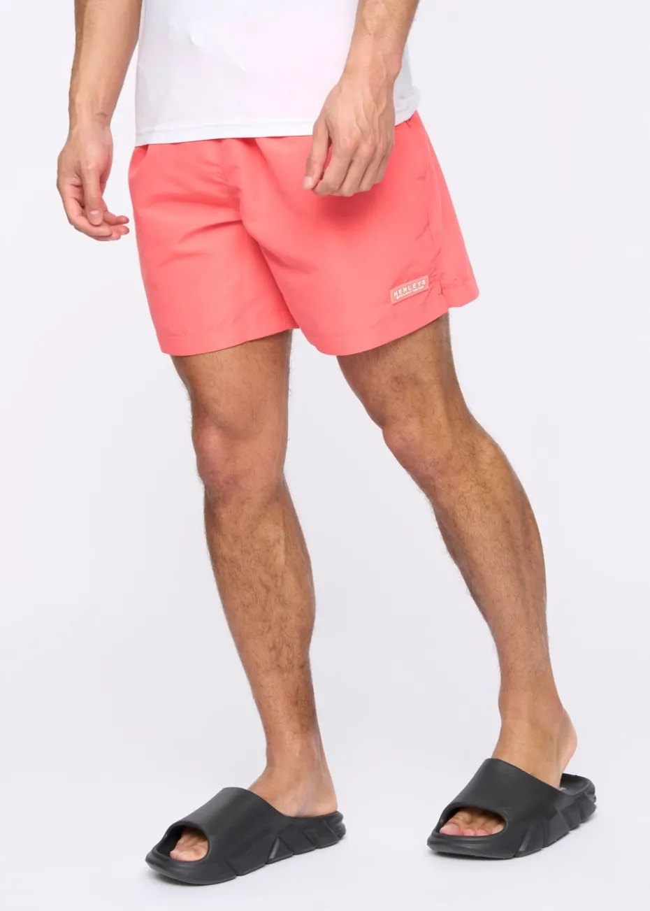 Henleys Coral Henycore Swim Shorts