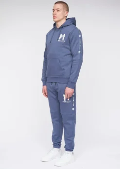 Henleys Deep Blue Tapehen Hoodie