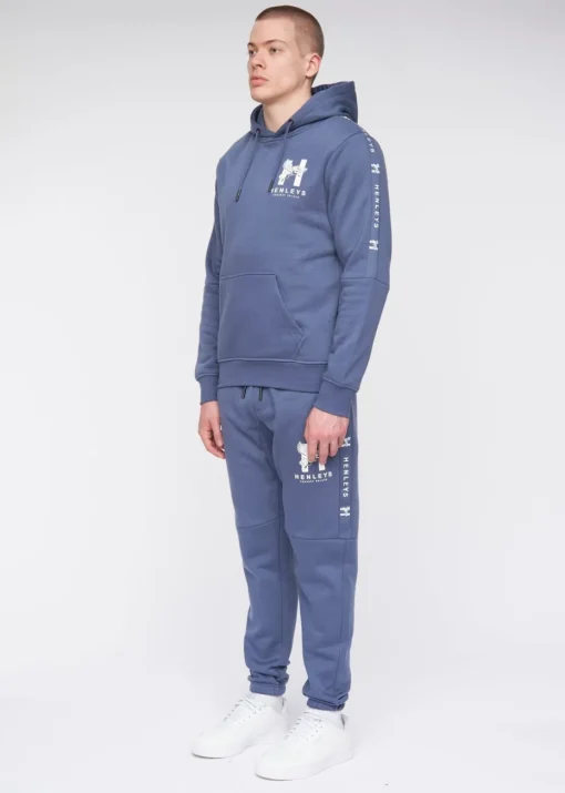 Henleys Deep Blue Tapehen Hoodie