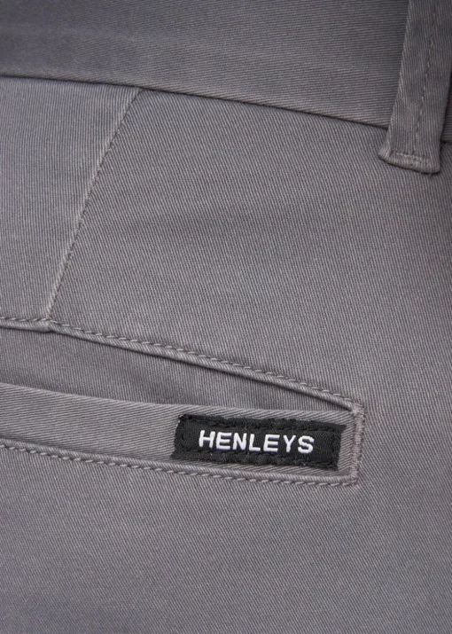 Henleys Grey  Visit Chinos